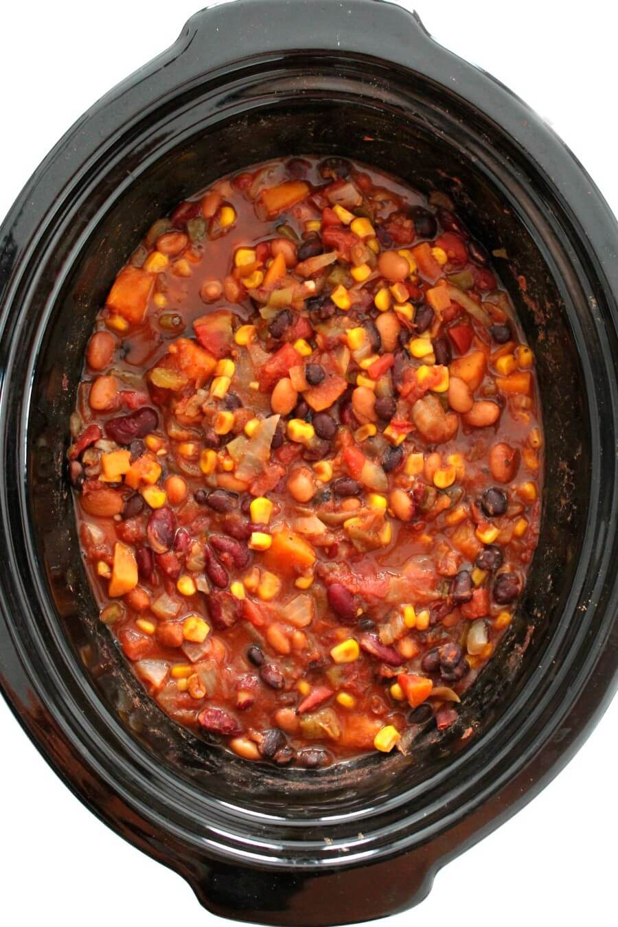 Easy Slow Cooker Vegan Chili