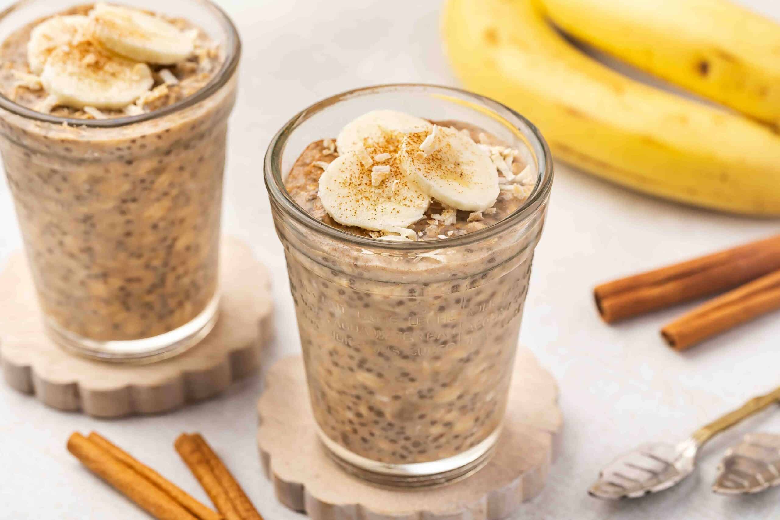 Banana Chia Overnight Oats