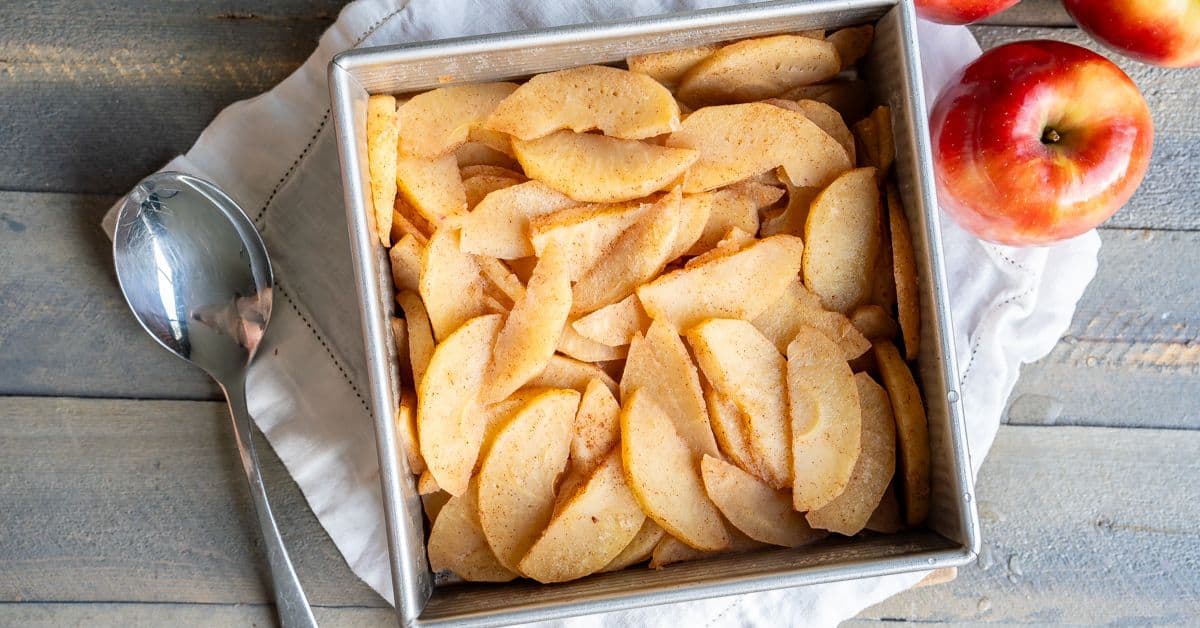 Baked Cinnamon Apple Slices