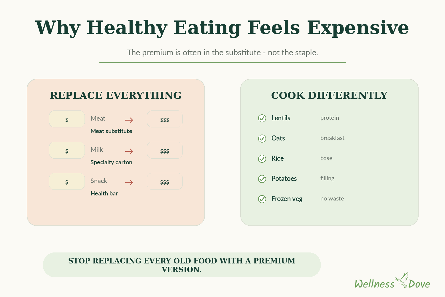 Why healthy eating on a budget feels impossible