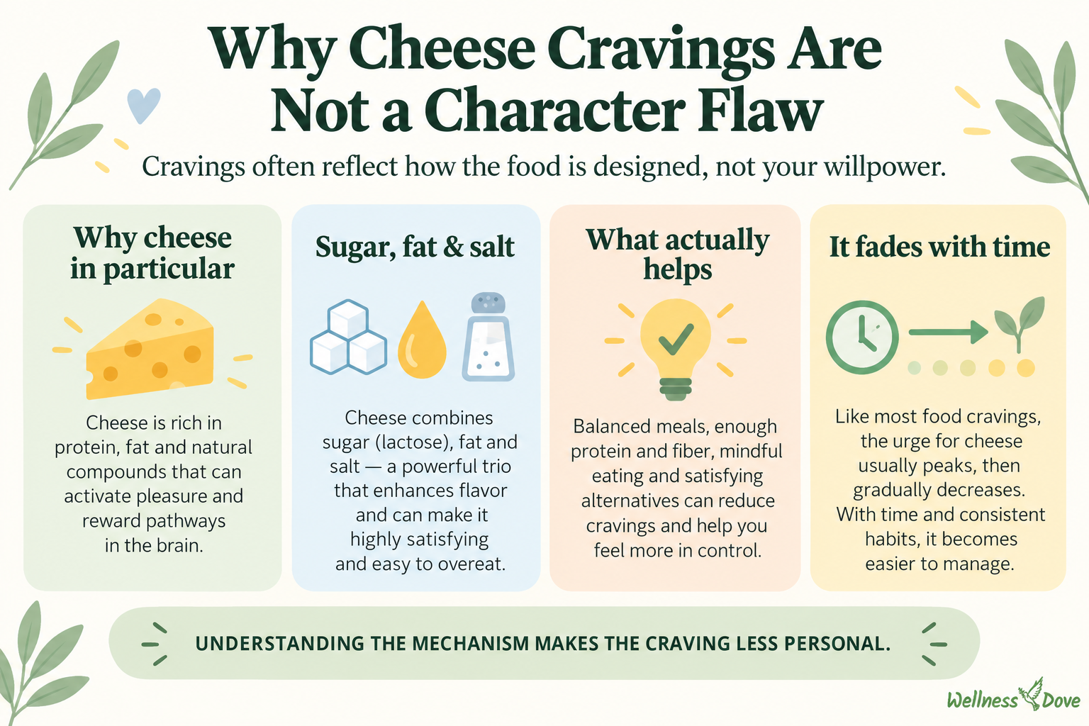 Why cheese cravings are not a character flaw