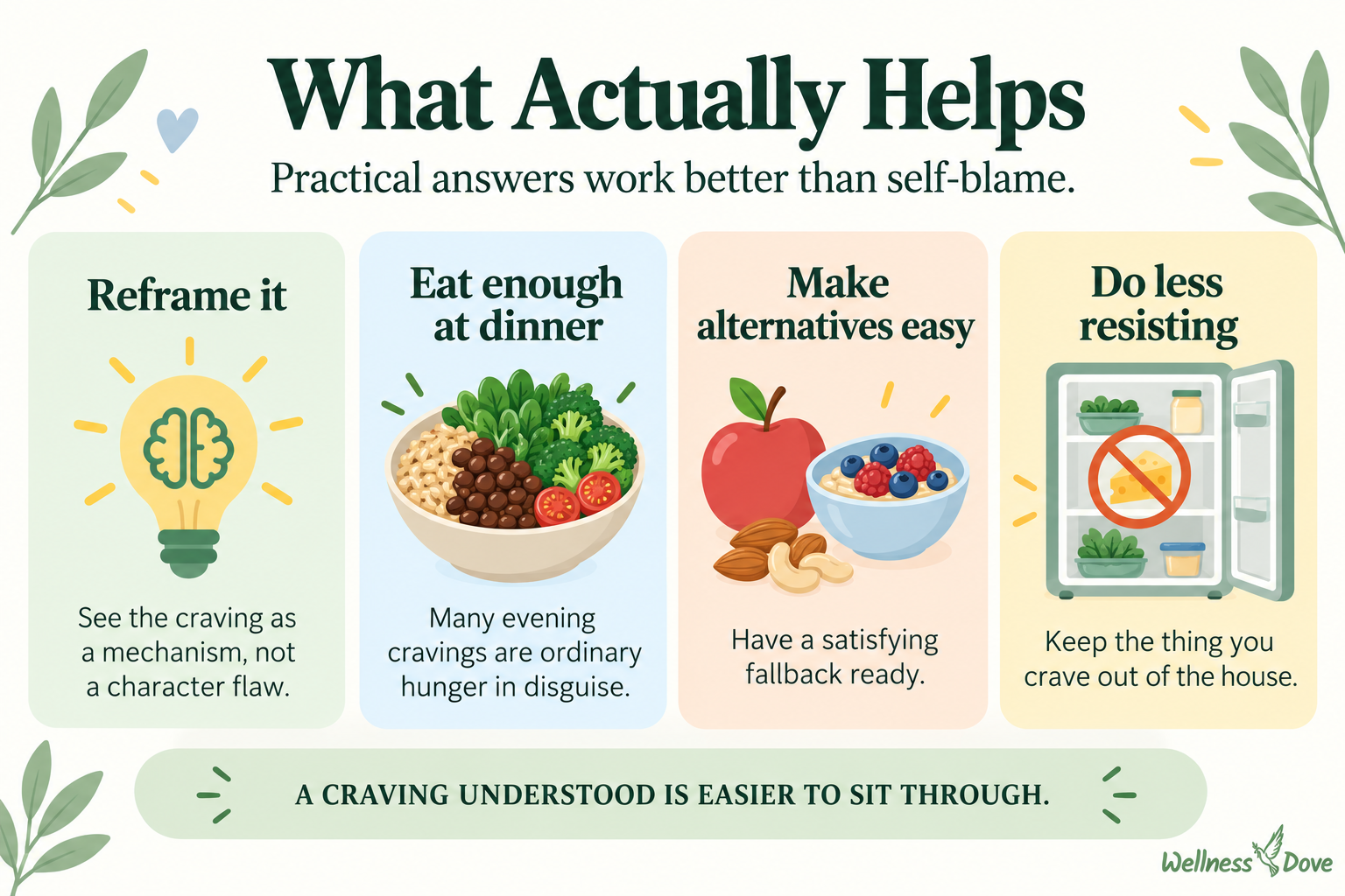 What actually helps with cheese cravings